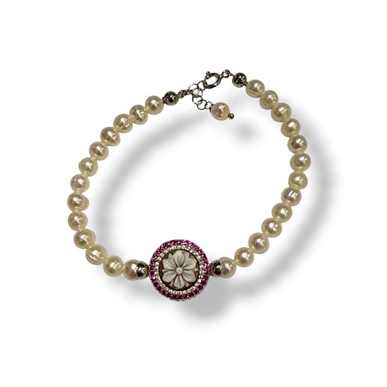 Bracciale Mandile 1922 Donna Cammei  in Argento Conchiglia 2KK49243 - 2KK49243